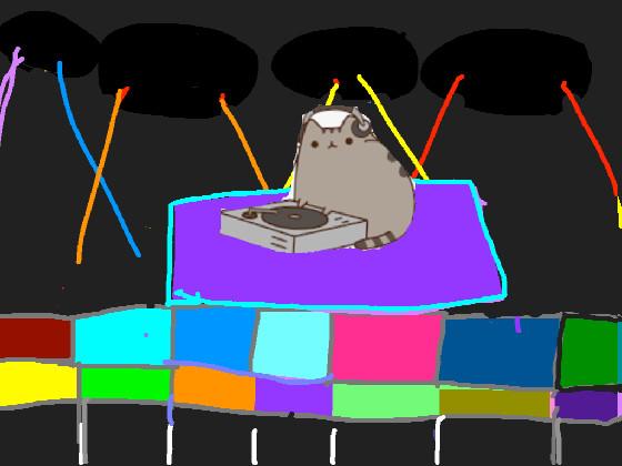 we will rock you pusheen DJ