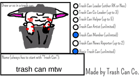 trash can mtw ;w;