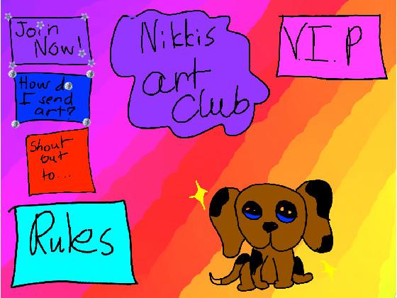 drawing club with Nikki