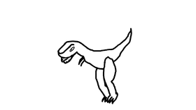 Raptor animation