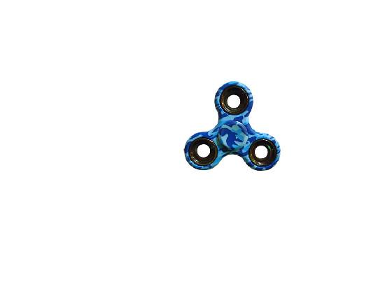 blue fidget spinner