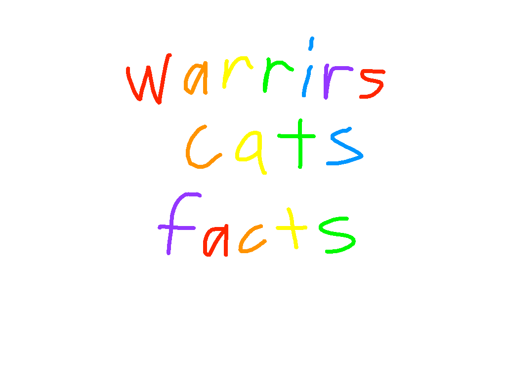 Warrior cats facts