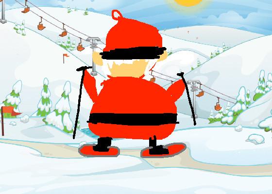 Santa Skiing