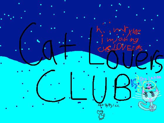 Cat Lovers CLUB 1 1