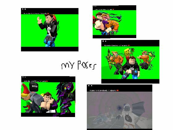 My jojo poses (plz like)