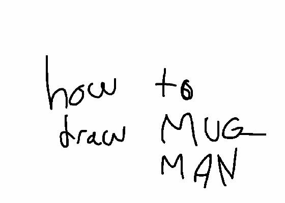 how to: draw mugman 1