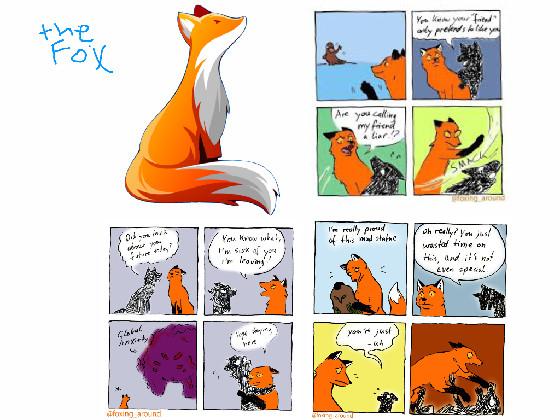 fox comics by a girl