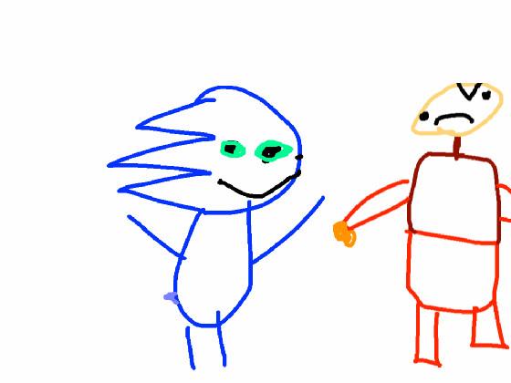 Sonic VS DR. eggman