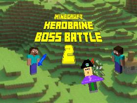 Minecraft Herobrine Boss Battle