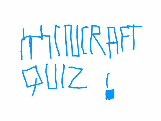 Mincraft quiz p77