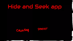 Hide and Seek app