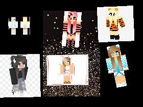 super cute minecraft girls 