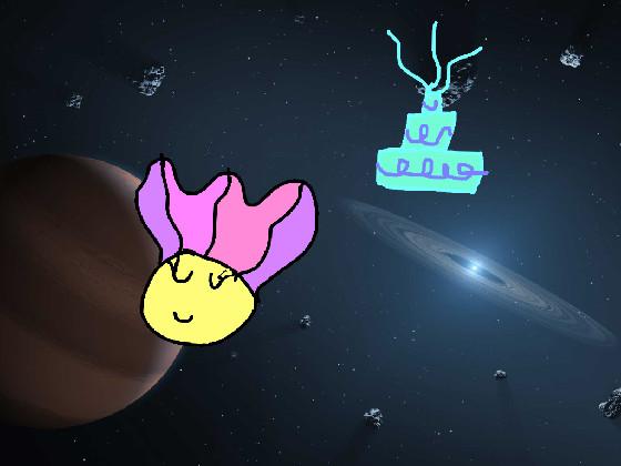 eat cake(Space)