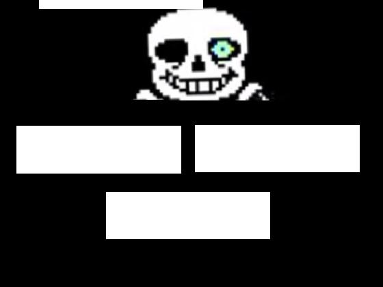 Sans fight *Easy* 1