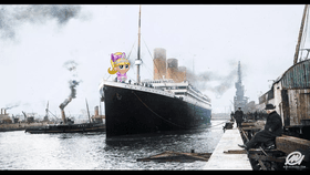 titanic&#039;s first voyege