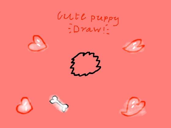 Cute puppy draw!