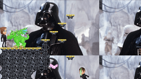 Darth Vader vs Luke Skywalker