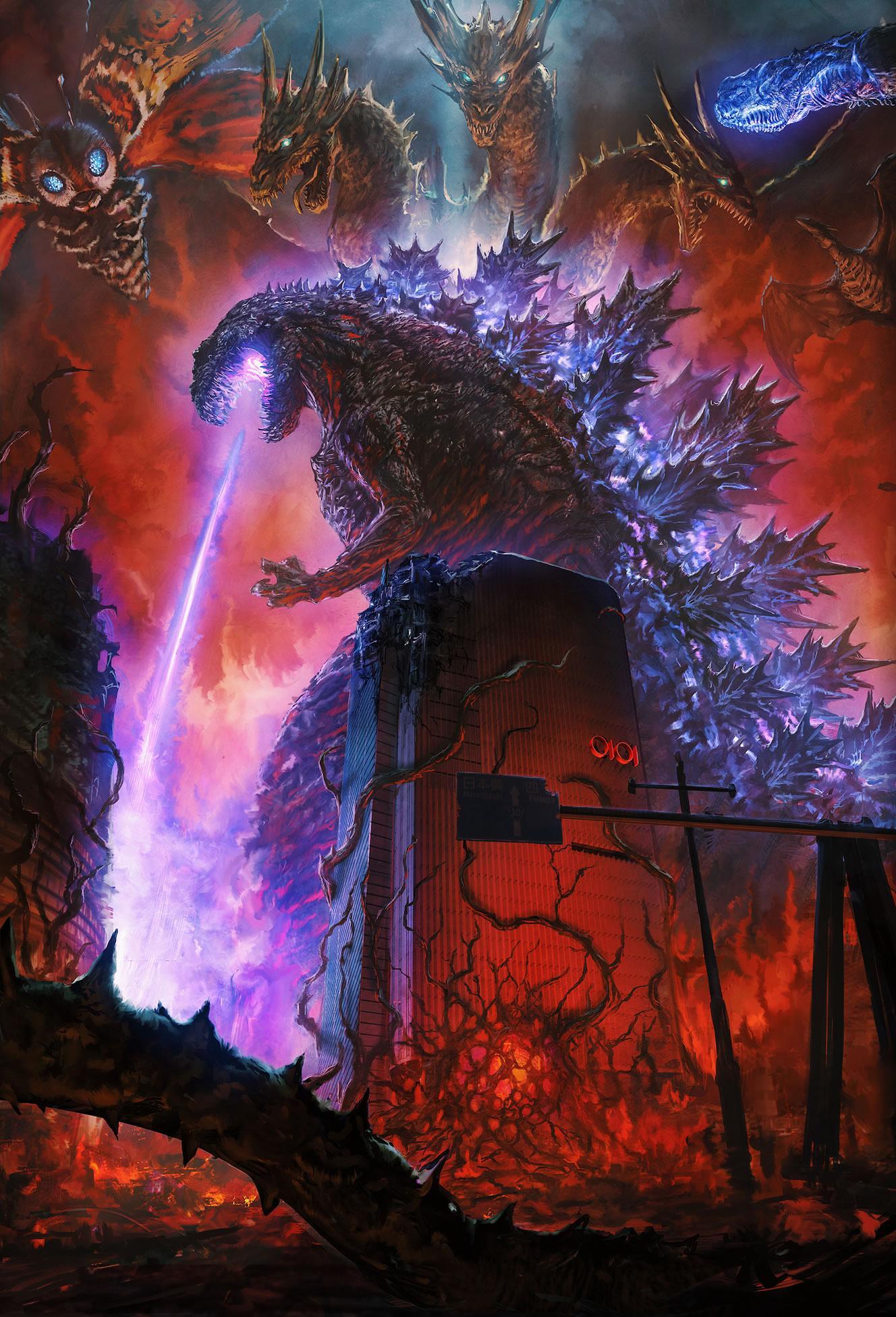 shin godzilla    production