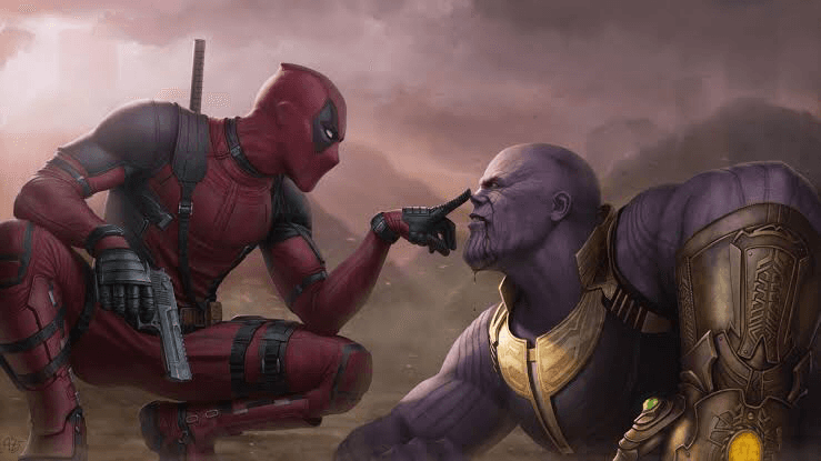 deadpool vs thanos 1