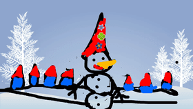 Animated Snowman