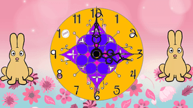 flower clock