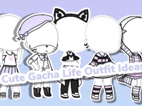 Cute gacha outfits! =w=