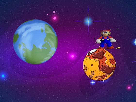 Mario 64 in space