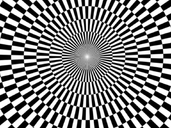 swirly illusion