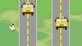 Crossy road 🐔🚌