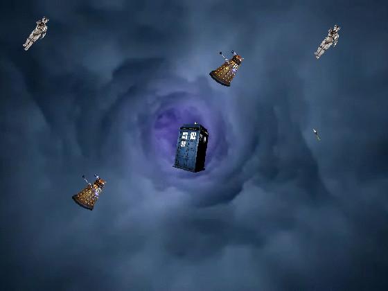 tardis in the time vortex