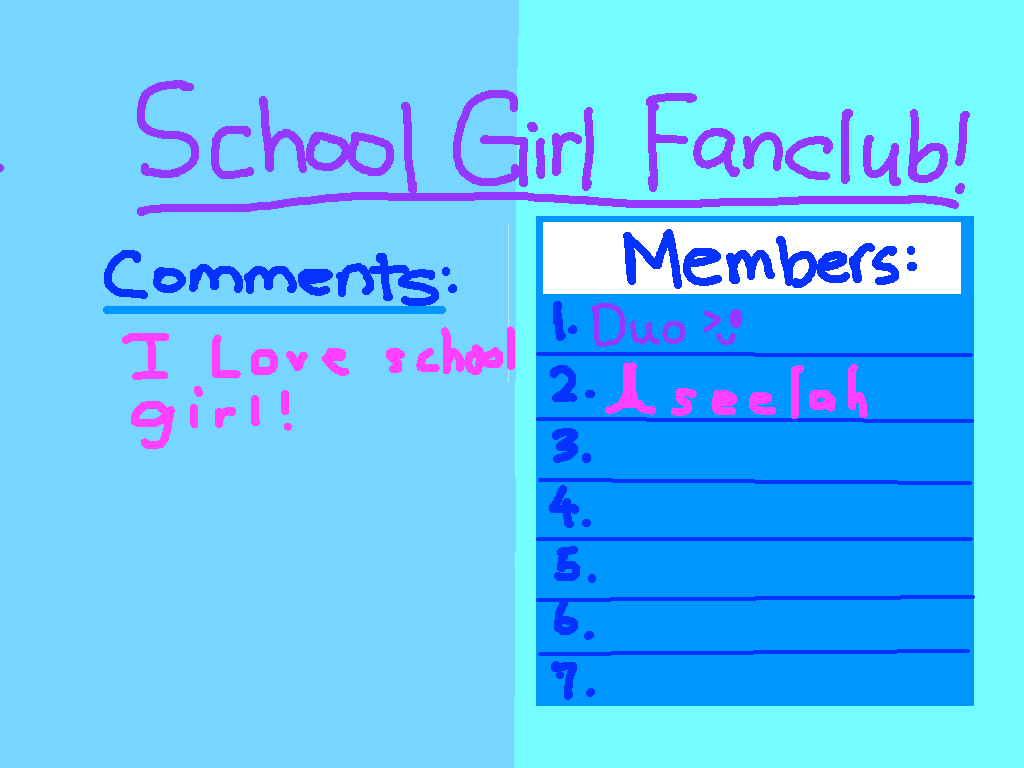 School Girl Fanclub 1 1 1