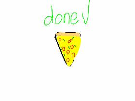 Draw so cute!! pizza