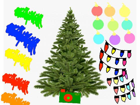 Dress a christmas tree 1