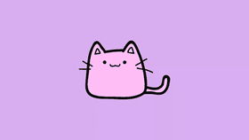 pastel kitty