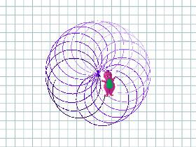 Barney make spirals