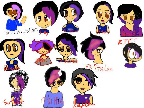 Me in different styles  1 1