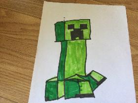 A Creeper in 3D