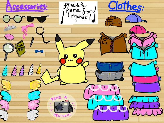 Pikachu Dress-up!  1 1