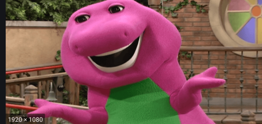 barney was a dino