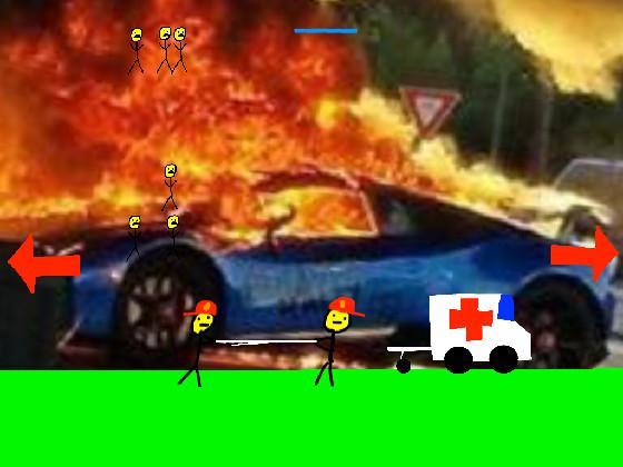 my Lamborghini is on fire