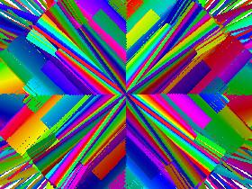 crazy rainbow art 1