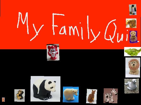 My Family Quiz (part 3)