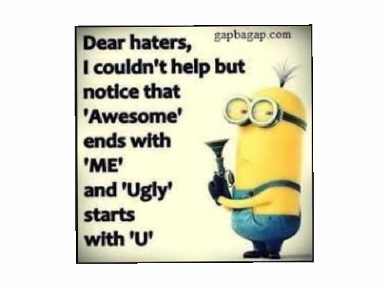 the minion never lies