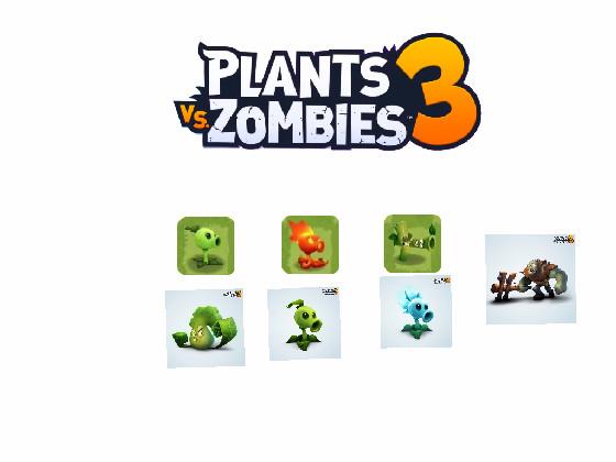 pvz3 exists and some plants