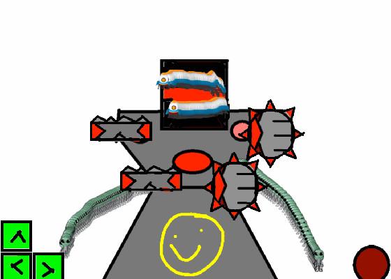 Hard Robot Boss Battle! 1 2