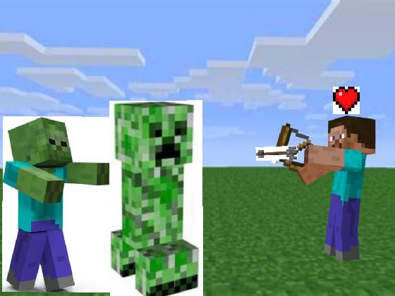 Minecraft shooter 1