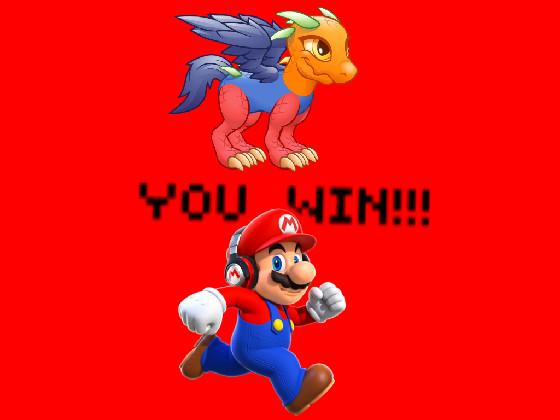 dragon meets with mario