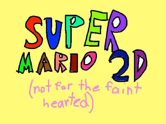 Super Mario 2D Adventures 1