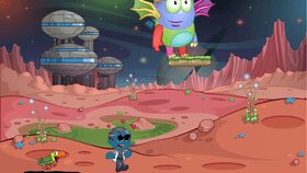 fun Cat game in space