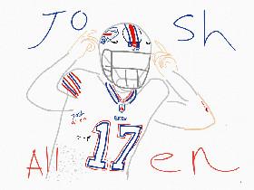 Josh Allen Drawing